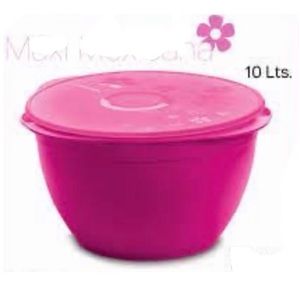 TUPPERWARE MEGA BOWL 10L (42 CUP) FUCHSIA COLOR